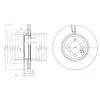 DELPHI BG4146 Brake Disc