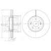 DELPHI BG9056 Brake Disc