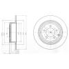DELPHI BG4169 Brake Disc
