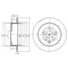DELPHI BG4178 Brake Disc