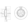 DELPHI BG2443 Brake Disc