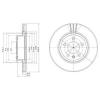 DELPHI BG2908 Brake Disc