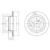 DELPHI BG4021 Brake Disc