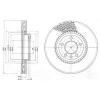 DELPHI BG9892 Brake Disc