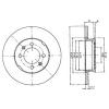 DELPHI BG2150 Brake Disc