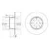 DELPHI BG2176 Brake Disc