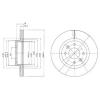 DELPHI BG2283 Brake Disc
