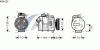 AVA QUALITY COOLING AIAK226 Compressor, air conditioning