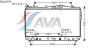 AVA QUALITY COOLING DWA2074 Radiator, engine cooling