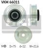 SKF VKM66011 Tensioner Pulley, v-ribbed belt
