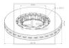 PE Automotive 066.254-10A (06625410A) Brake Disc
