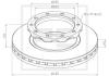 PE Automotive 466.102-00A (46610200A) Brake Disc