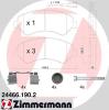 ZIMMERMANN 24466.190.2 (244661902) Brake Pad Set, disc brake