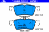 ATE 13.0460-7251.2 (13046072512) Brake Pad Set, disc brake