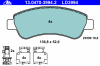 ATE 13.0470-3994.2 (13047039942) Brake Pad Set, disc brake