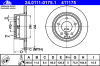 ATE 24.0111-0175.1 (24011101751) Brake Disc