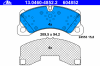 ATE 13.0460-4852.2 (13046048522) Brake Pad Set, disc brake