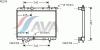 AVA QUALITY COOLING PE2239 Radiator, engine cooling