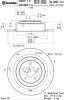 BREMBO 08.9093.10 (08909310) Brake Disc