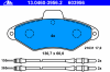 ATE 130460-39562 (13046039562) Brake Pad Set, disc brake