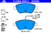 ATE 13.0460-3826.2 (13046038262) Brake Pad Set, disc brake