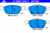 ATE 13.0460-7284.2 (13046072842) Brake Pad Set, disc brake