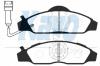KAVO PARTS BP7500 Brake Pad Set, disc brake