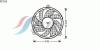 AVA QUALITY COOLING PE7528 Fan, radiator