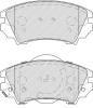 FERODO FDB4208 Brake Pad Set, disc brake