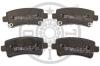 OPTIMAL 12454 Brake Pad Set, disc brake