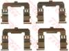 TRW PFK563 Accessory Kit, disc brake pads