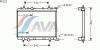 AVA QUALITY COOLING PE2222 Radiator, engine cooling