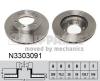 NIPPARTS N3303091 Brake Disc