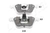 ASHIKA 50-03-349 (5003349) Brake Pad Set, disc brake