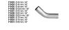 FENNO P8436 Exhaust Pipe, universal