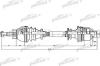 PATRON PDS1075 Drive Shaft