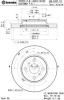 BREMBO 09.A707.10 (09A70710) Brake Disc