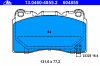 ATE 13.0460-4855.2 (13046048552) Brake Pad Set, disc brake