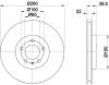 TEXTAR 92061400 Brake Disc