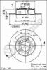 BREMBO 08.8408.11 (08840811) Brake Disc
