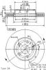 BREMBO 09.9362.11 (09936211) Brake Disc