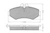 PEX 7.510S (7510S) Brake Pad Set, disc brake