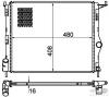 HELLA 8MK376787-351 (8MK376787351) Radiator, engine cooling