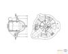 BEHR 8EW009157-591 (8EW009157591) Interior Blower