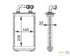 BEHR 8FH351311-291 (8FH351311291) Heat Exchanger, interior heating