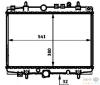BEHR 8MK376714-401 (8MK376714401) Radiator, engine cooling