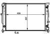 BEHR 8MK376720-601 (8MK376720601) Radiator, engine cooling
