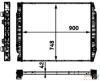 BEHR 8MK376721-791 (8MK376721791) Radiator, engine cooling