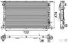 BEHR 8MK376745-651 (8MK376745651) Radiator, engine cooling