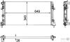BEHR 8MK376754-281 (8MK376754281) Radiator, engine cooling